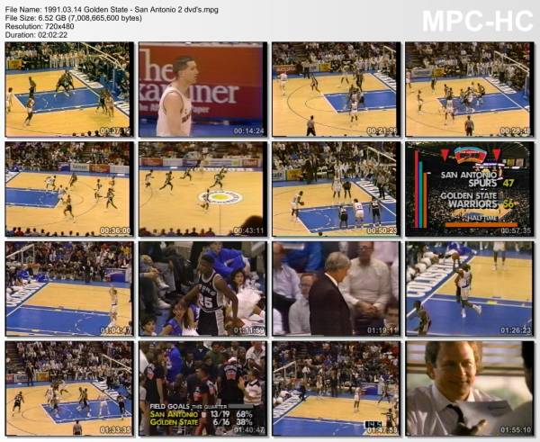 14.march 1991	Golden State - San Antonio   99-101