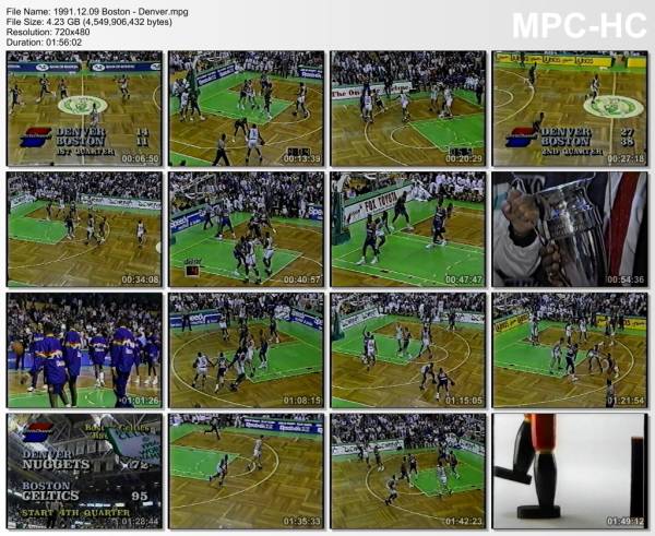 9.december 1991	Boston - Denver   132-94