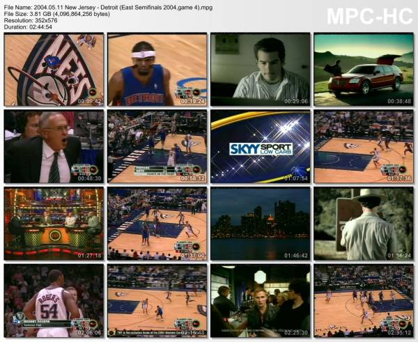 11.may 2004	New Jersey - Detroit (East Semifinals 2004,game 4)   94-79