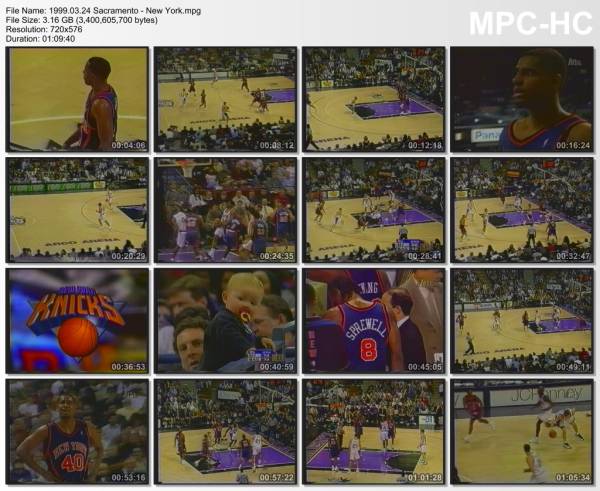 24.march 1999	Sacramento - New York   92-91