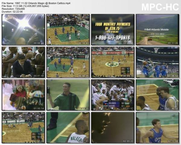 2.november 1997	Boston - Orlando   96-107