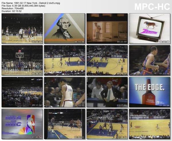 17.february 1991	New York - Detroit   116-88