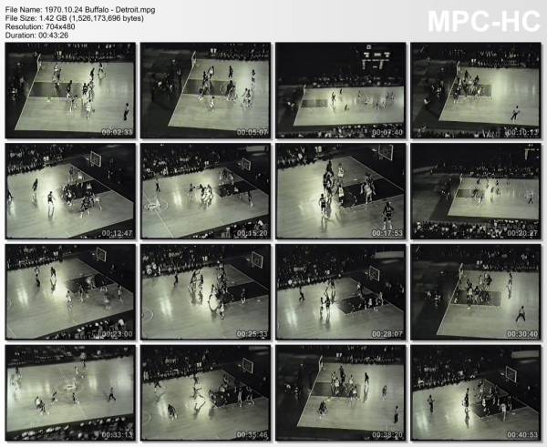 24.october 1970	Buffalo - Detroit   95-114