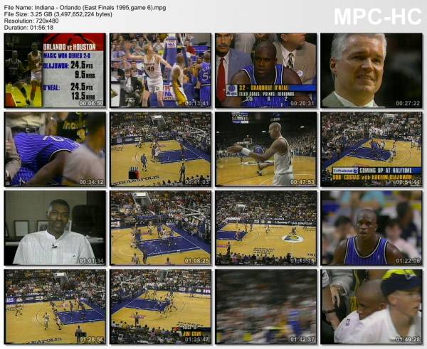 2.jun 1995	Indiana - Orlando (East Finals 1995,game 6)   123-96