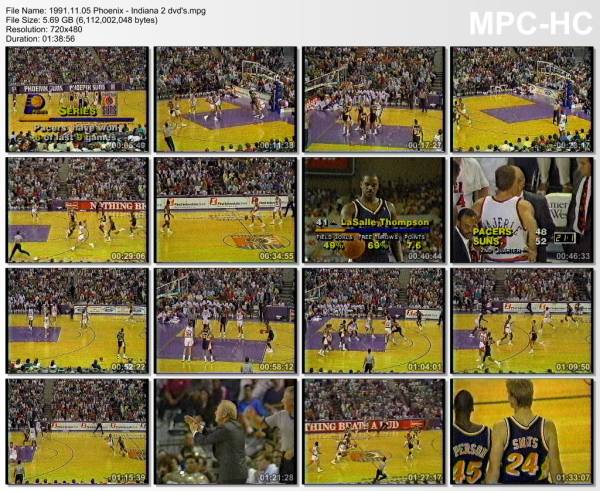5.november 1991	Phoenix - Indiana   105-111