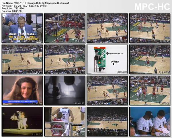 10.november 1993	Milwaukee - Chicago   90-91