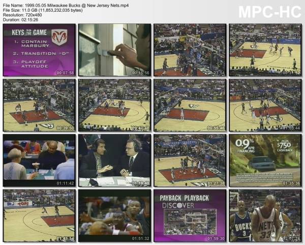 5.may 1999	New Jersey - Milwaukee   115-107