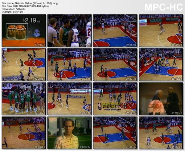 27.march 1989	Detroit - Dallas   90-77