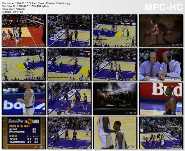 17.january 1994	Golden State - Phoenix   104-99