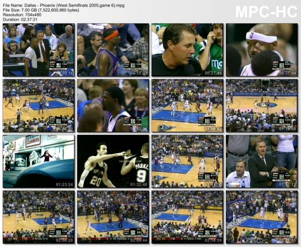 20.may 2005	Dallas - Phoenix (West Semifinals 2005,game 6)   126-130 (OT)