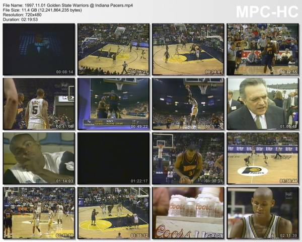 1.november 1997	Indiana - Golden State   96-83