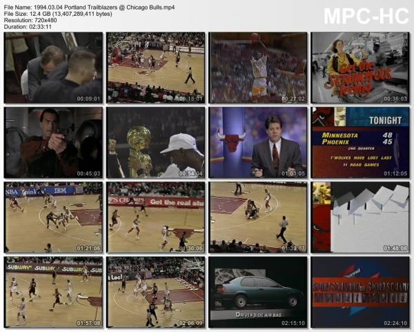 4.march 1994	Chicago - Portland   96-115