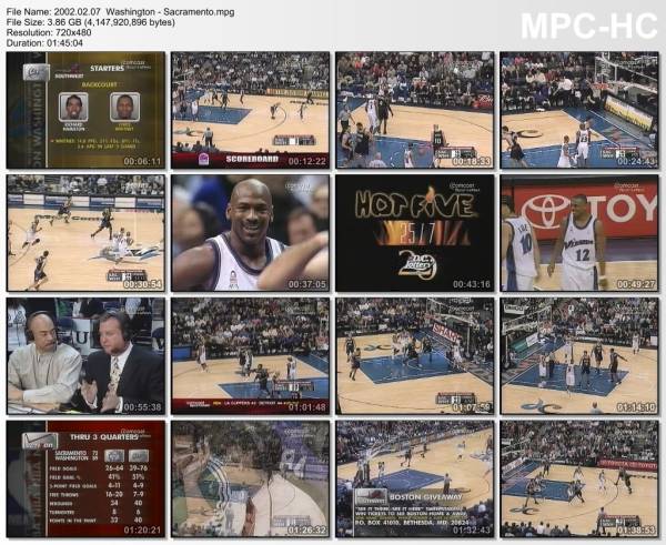 7.february 2002	Washington - Sacramento   108-101