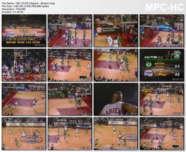 8.march 1991	Clippers - Celtics   98-104