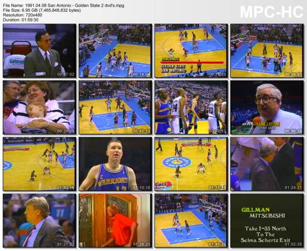 8.april 1991	San Antonio - Golden State   115-105