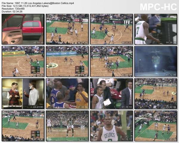 26.november 1997	Boston - Lakers   103-118