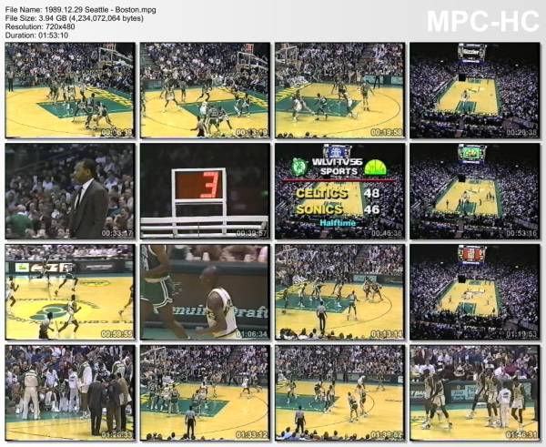 29.december 1989	Seattle - Boston   89-96