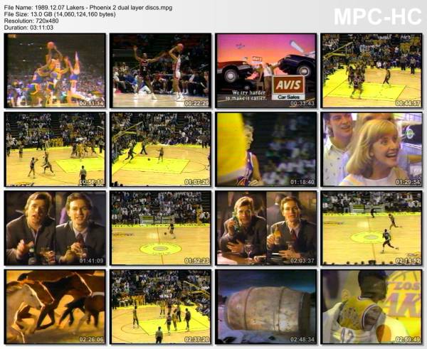7.december 1989	Lakers - Phoenix   100-96
