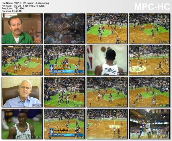 27.january 1991	Boston - Lakers   87-104
