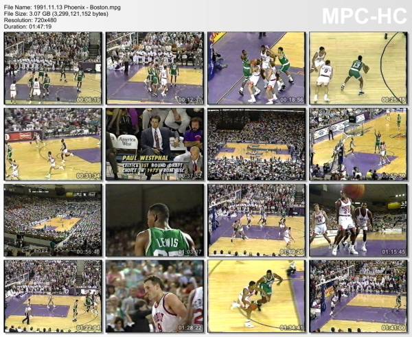 13.november 1991	Phoenix - Boston   111-117