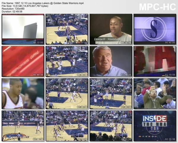 10.december 1997	Golden State - Lakers   93-92