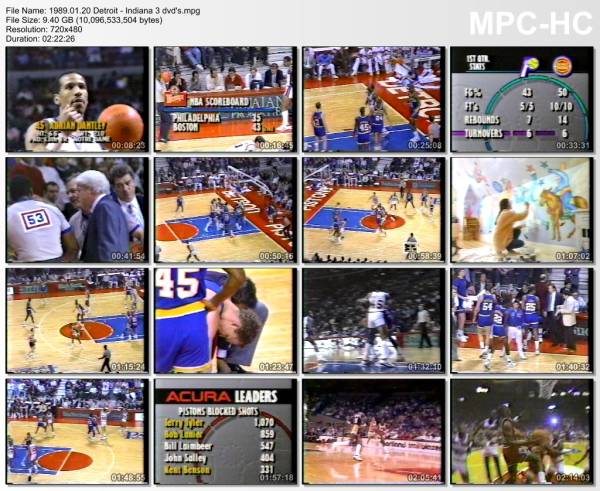20.january 1989	Detroit - Indiana   132-99