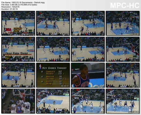 16.march 1993	Sacramento - Detroit   110-113