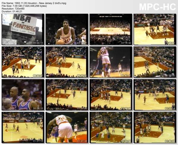 5.november 1993	Houston - New Jersey   110-88