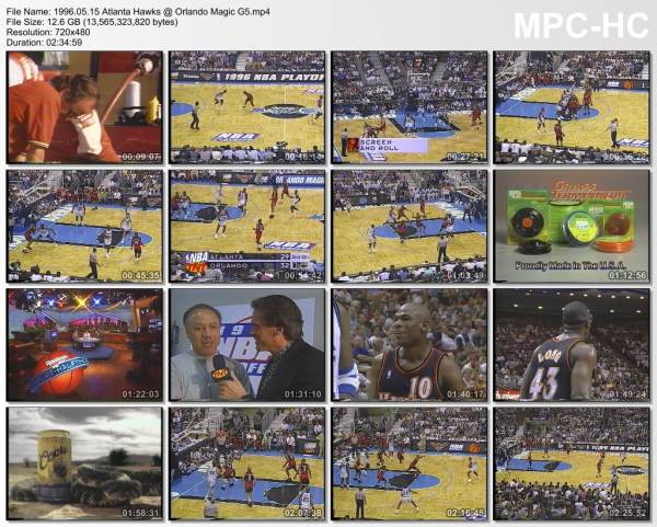 15.may 1996	Orlando - Atlanta (East Semifinals 1996,game 5)   96-88