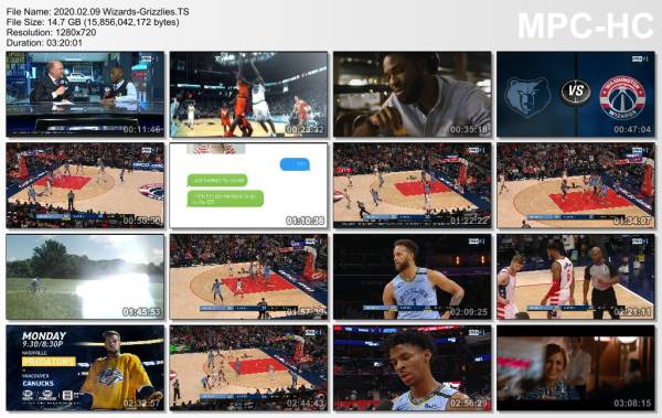 9.february 2020	Washington - Memphis   99-106