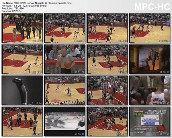 22.february 1994	Houston - Denver   98-97