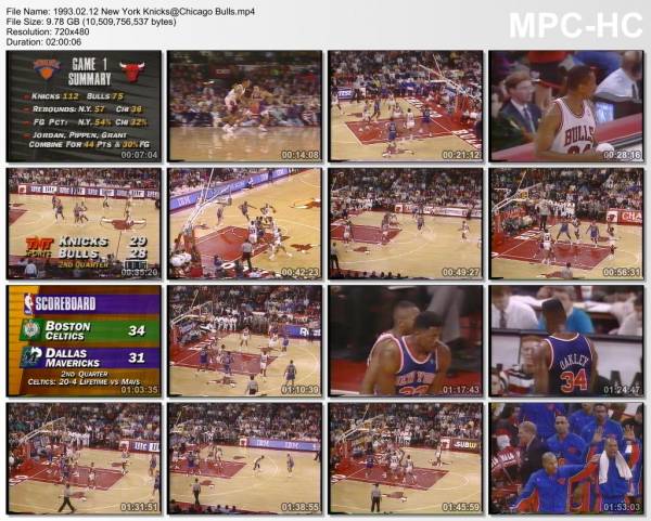 12.february 1993	Chicago - New York   98-104