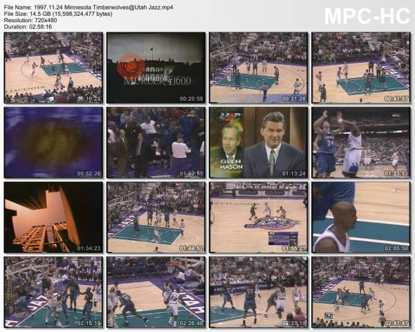 24.november 1997	Minnesota - Utah   133-124 (OT)