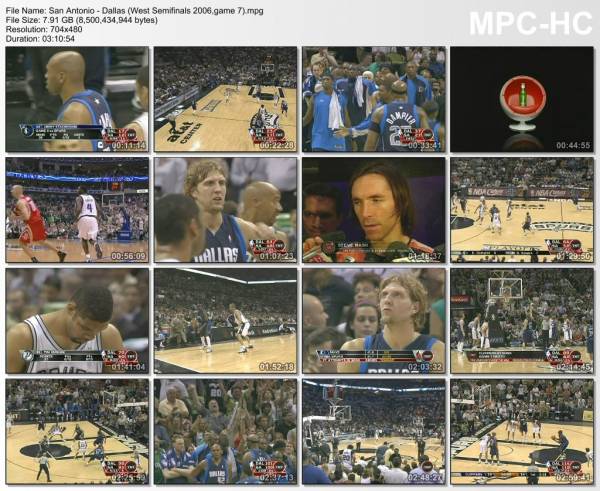 22.may 2006	San Antonio - Dallas (West Semifinals 2006,game 7)   111-119 (OT)