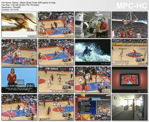 31.may 2005	Detroit - Miami (East Finals 2005,game 4)   106-96