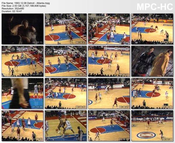 8.december 1993	Detroit - Atlanta   97-105