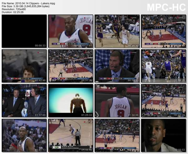 14.april 2010	Clippers - Lakers   91-107