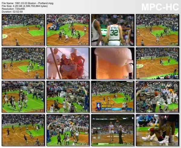 3.march 1991	Boston - Portland   107-116