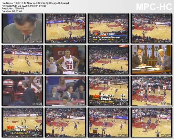 17.december 1993	Chicago - New York   98-86
