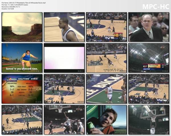 17.march 2001	Milwaukee - Philadelphia   87-78