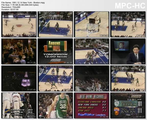 14.december 1991	New York - Boston   111-101