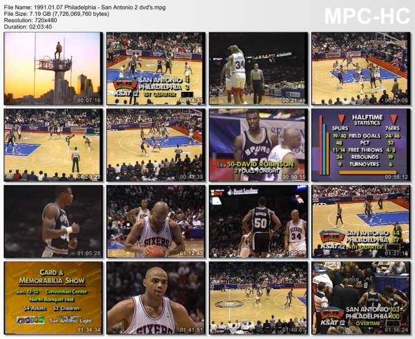 7.january 1991	Philadelphia - San Antonio   102-111 (OT)