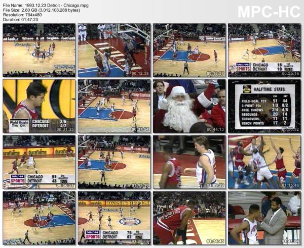 23.december 1993	Detroit - Chicago   72-81