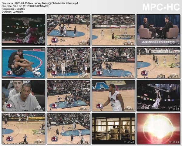15.january 2003	Philadelphia - New Jersey   108-107