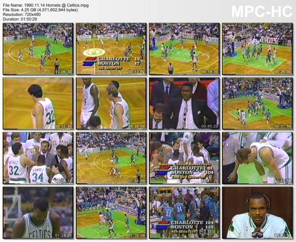 14.november 1990	Boston - Charlotte   135-126