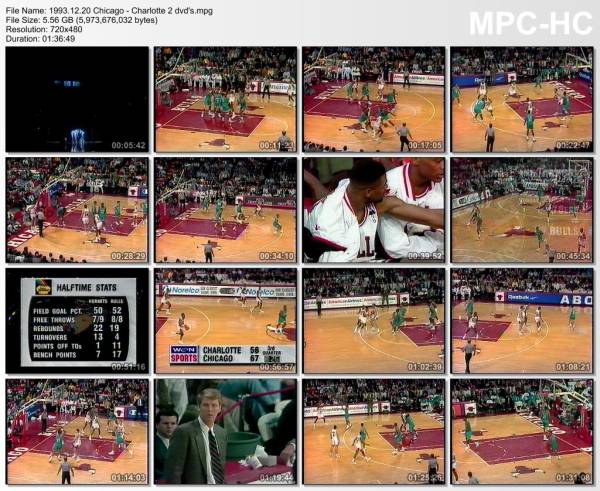 20.december 1993	Chicago - Charlotte   109-97