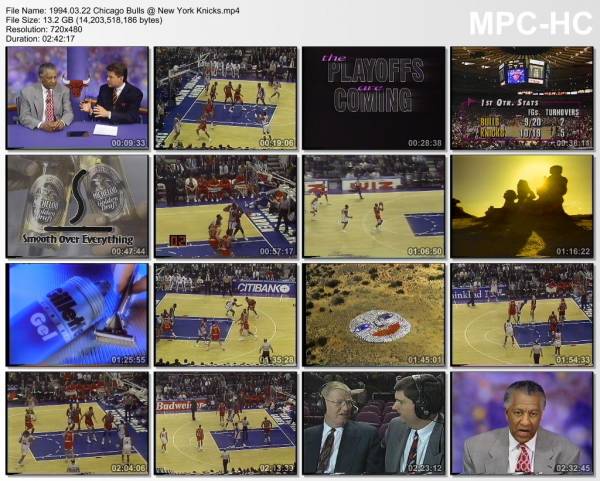 22.march 1994	New York - Chicago   87-78