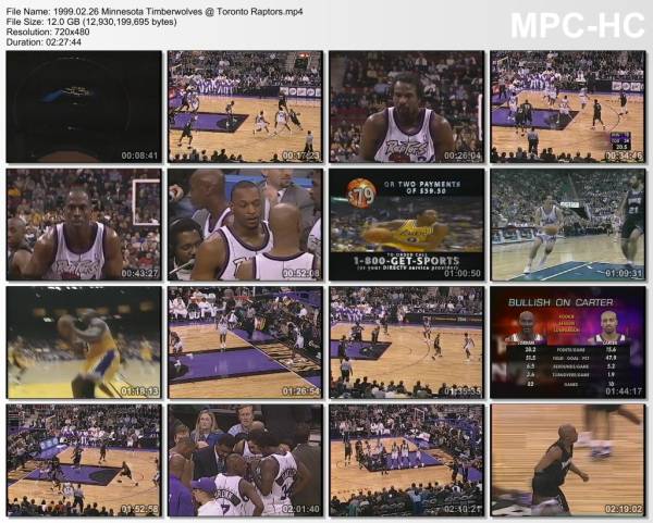26.february 1999	Toronto - Minnesota   102-92