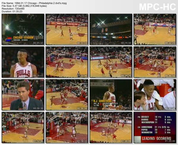17.january 1994	Chicago - Philadelphia   121-91