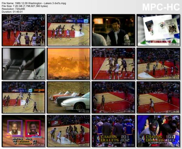 9.december 1989	Washington - Lakers   103-101
